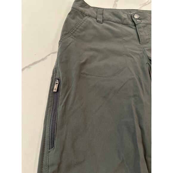 Columbia Omni-Shield Advanced Repellency Gray Capri Pants Women's Sz 2 Hiking - Picture 3 of 10